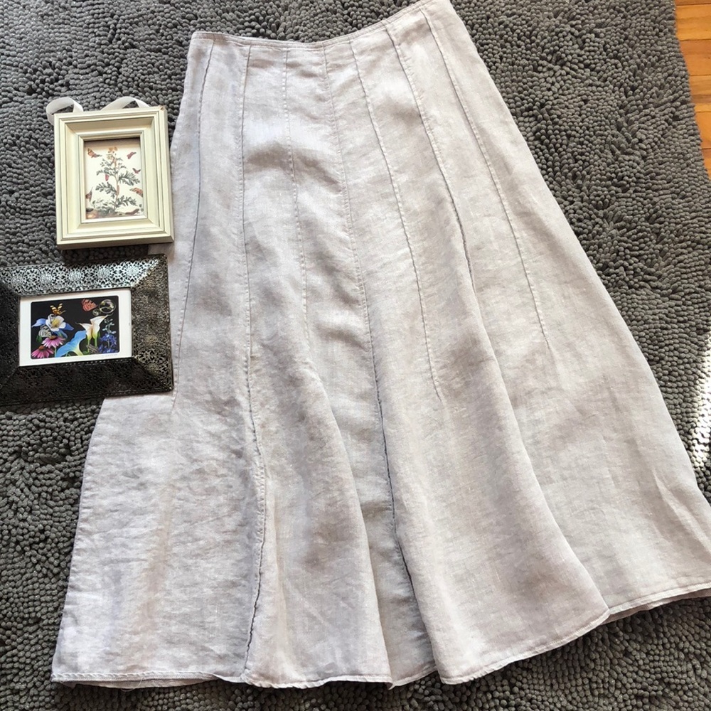 J Jill linen skirt🏰💙